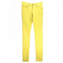 JOHN GALLIANO JEANS DENIM WOMAN YELLOW