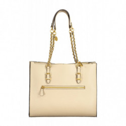 GUESS JEANS BEIGE WOMEN'S BAG