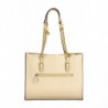 BOLSO MUJER GUESS JEANS BEIGE