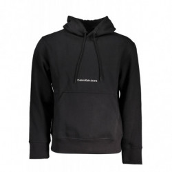 SUDADERA CALVIN KLEIN SIN CREMALLERA NEGRO HOMBRE