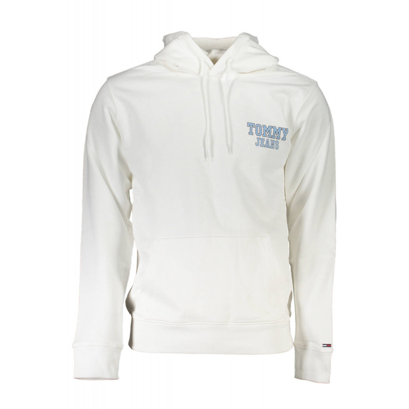 SWEAT-SHIRT BLANC SANS ZIP TOMMY HILFIGER HOMME