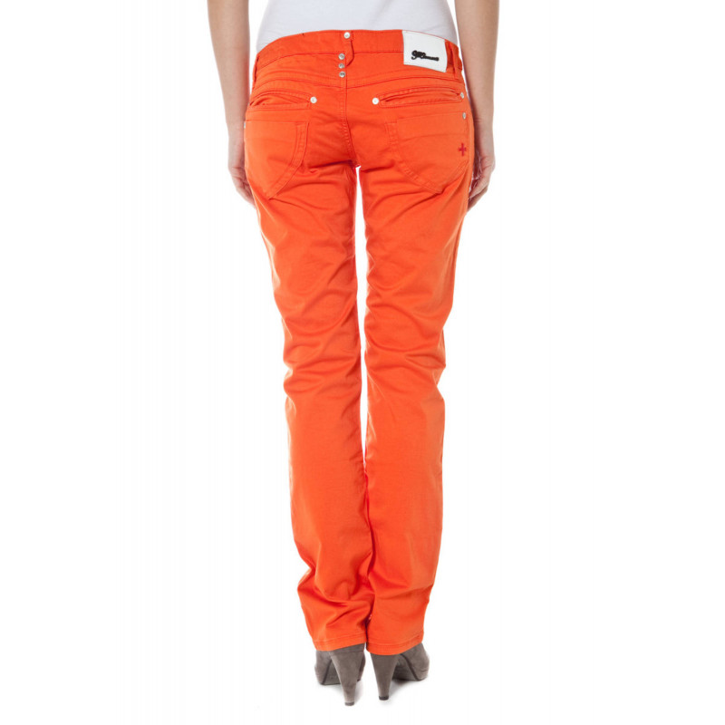 ZUELEMENTS PANTALONE DONNA ARANCIO