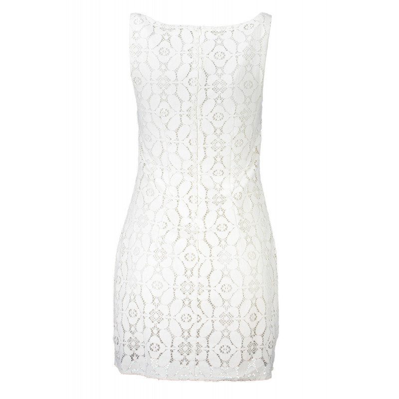 ROBE COURTE FEMME DESIGUAL BLANCHE