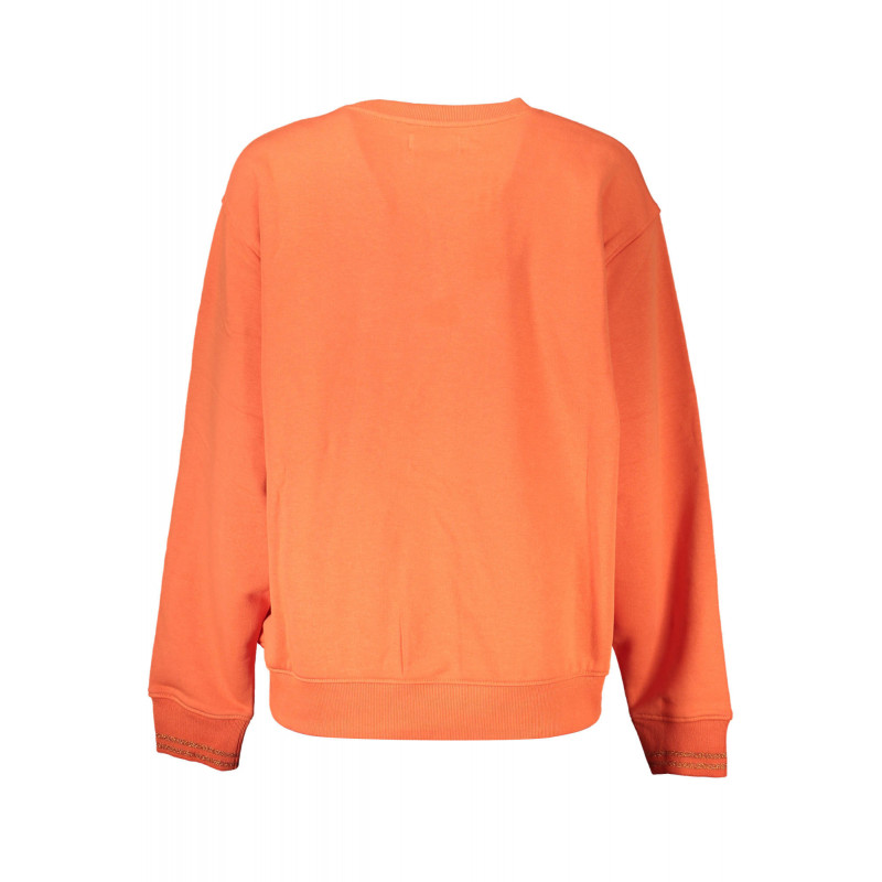 DESIGUAL ORANGE DAMEN SWEATSHIRT OHNE REISSVERSCHLUSS