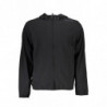 SWEAT-SHIRT ZIPPÉ NOIR HOMME CALVIN KLEIN
