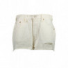 LEVI'S JEANS SHORT FEMME BLANC
