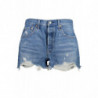 LEVI'S JEANS SHORT FEMME BLEU