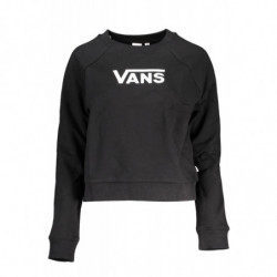 SUDADERA VANS NEGRA MUJER CREMALLERA