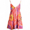 ROBE COURTE FEMME ROUGE DESIGUAL