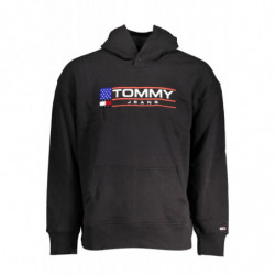 TOMMY HILFIGER FELPA SENZA ZIP UOMO NERO