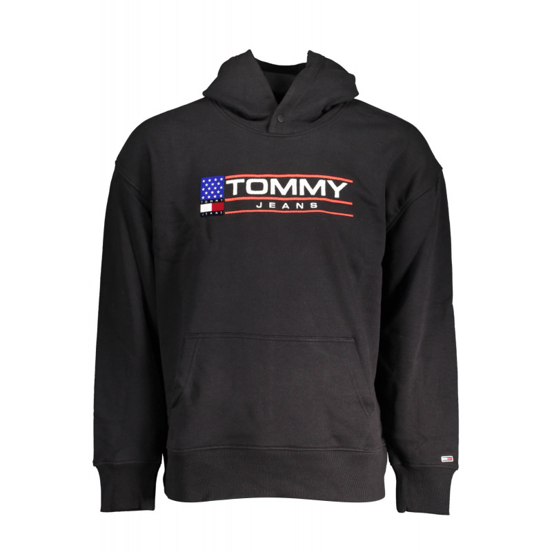TOMMY HILFIGER SWEATSHIRT OHNE REISSVERSCHLUSS SCHWARZ HERREN