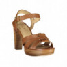 RALPH LAUREN DAMEN-SANDALEN BRAUNER SCHUH