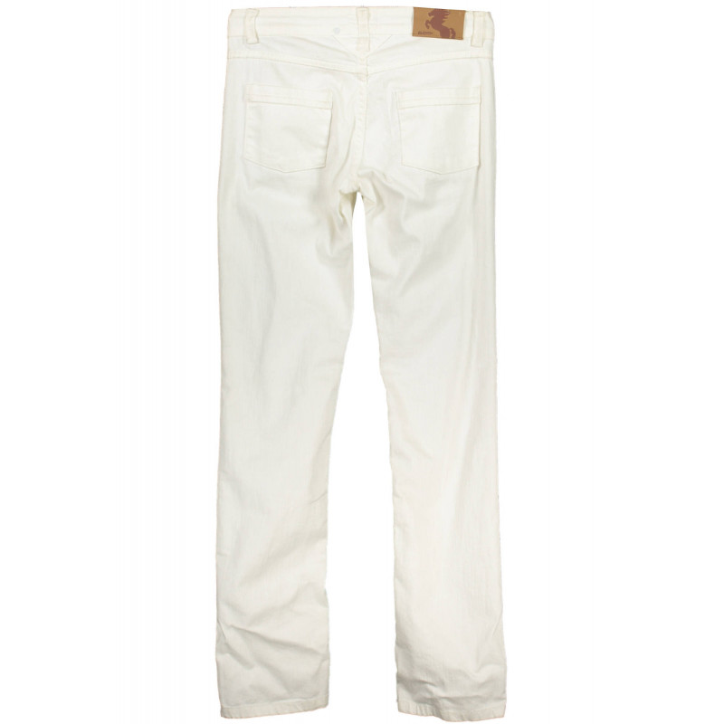 JEANS MEZCLA DENIM MUJER BLANCO
