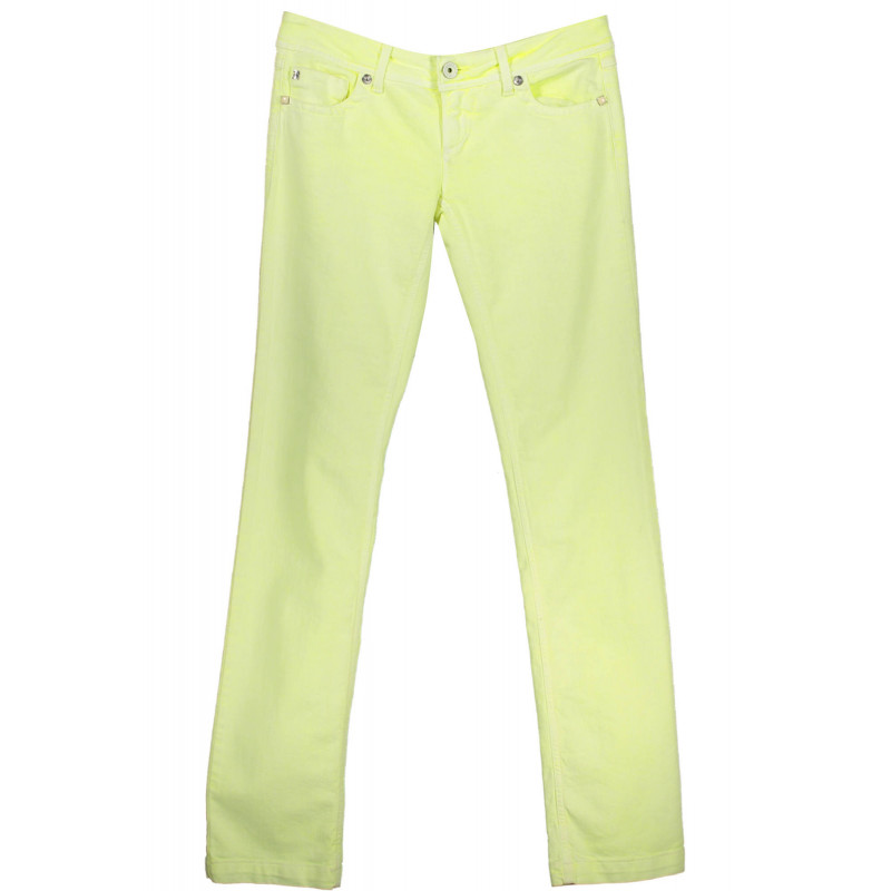 PANTALON FEMME RE-START JAUNE