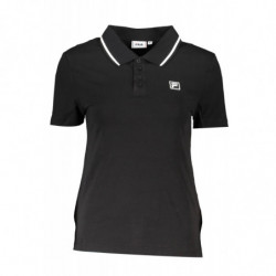 FILA POLO MANCHES COURTES FEMME NOIR