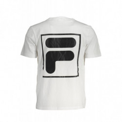 FILA T-SHIRT MANCHES COURTES HOMME BLANC