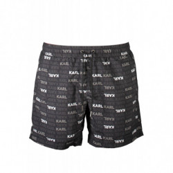 KARL LAGERFELD BEACHWEAR BLACK MEN'S UNDERWEAR