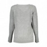 US POLO WOMEN'S SILVER SWEATER