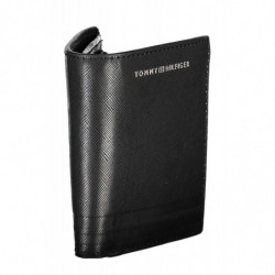 TOMMY HILFIGER BLACK MAN WALLET