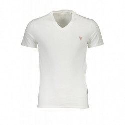 GUESS JEANS T-SHIRT À MANCHES COURTES HOMME BLANC