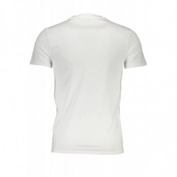 GUESS JEANS HERREN KURZARM T-SHIRT WEIß