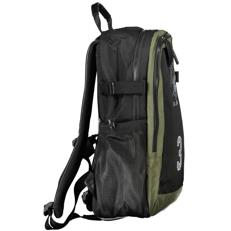 LA MARTINA BLACK MAN RUCKSACK