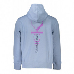 SUDADERA CALVIN KLEIN SIN CREMALLERA HOMBRE AZUL