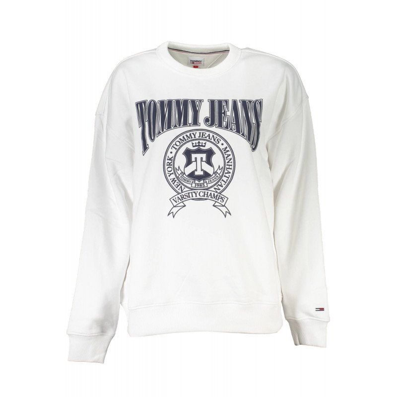 SWEAT-SHIRT FEMME BLANC SANS ZIP TOMMY HILFIGER