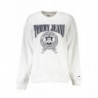 TOMMY HILFIGER WOMEN'S WHITE SWEATSHIRT WITHOUT ZIP