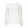 TOMMY HILFIGER WOMEN'S WHITE SWEATSHIRT WITHOUT ZIP