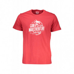 GIAN MARCO VENTURI T-SHIRT MANCHES COURTES HOMME ROUGE