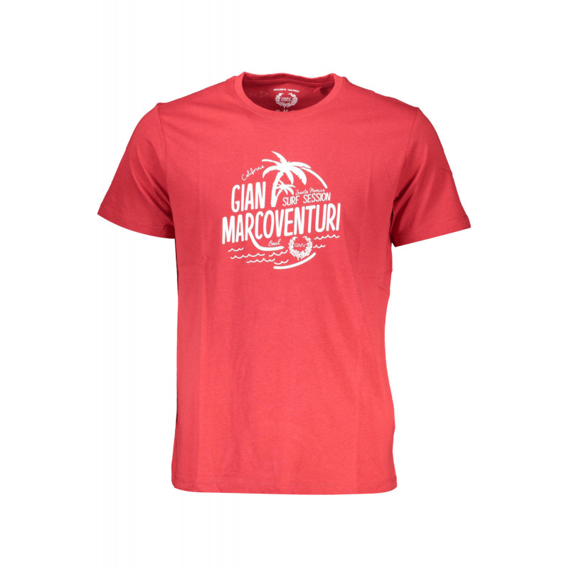 GIAN MARCO VENTURI T-SHIRT MANCHES COURTES HOMME ROUGE