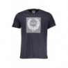 GIAN MARCO VENTURI HERREN-KURZÄRMELIGES T-SHIRT BLAU