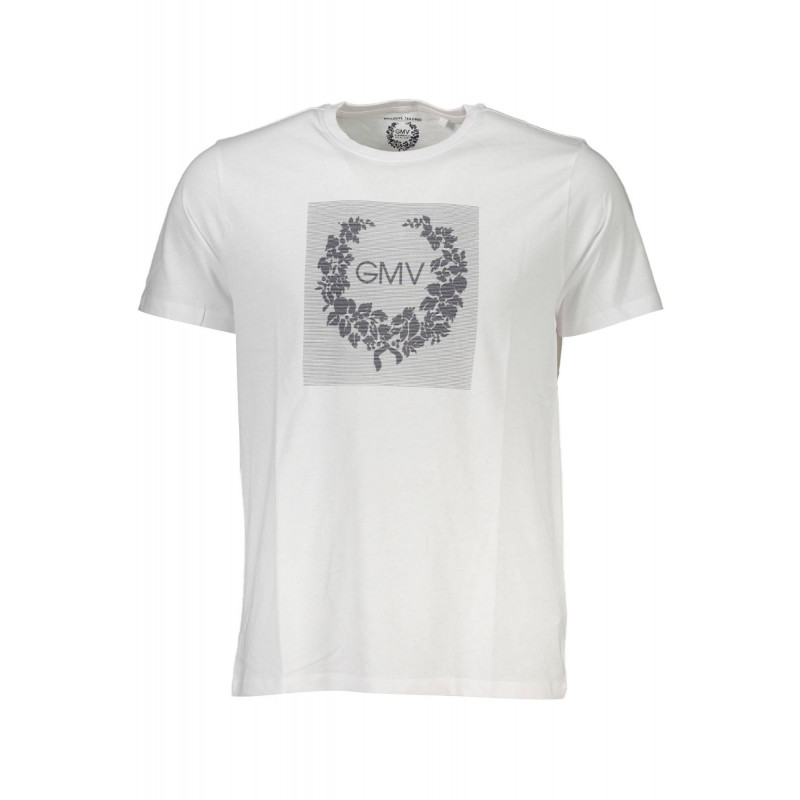 GIAN MARCO VENTURI T-SHIRT MANCHES COURTES HOMME BLANC