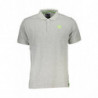 GIAN MARCO VENTURI POLO MANCHES COURTES HOMME GRIS
