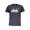 GIAN MARCO VENTURI T-SHIRT MANICHE CORTE UOMO BLU