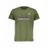 GIAN MARCO VENTURI T-SHIRT MANCHES COURTES HOMME VERT