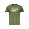 GIAN MARCO VENTURI HERREN-KURZÄRMELIGES T-SHIRT GRÜN
