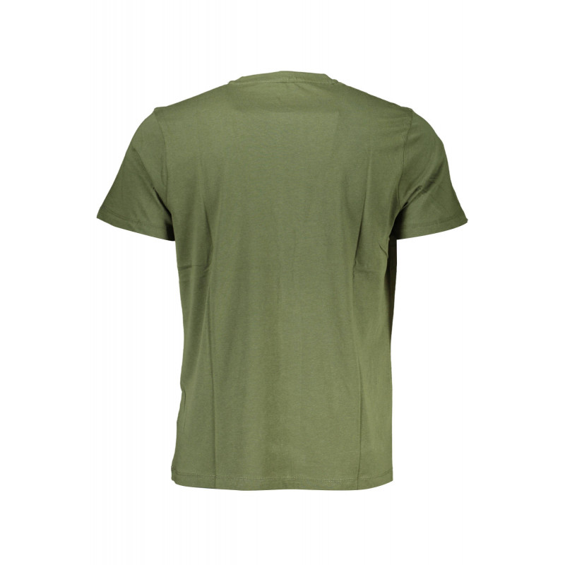 GIAN MARCO VENTURI MEN'S SHORT SLEEVED T-SHIRT GREEN