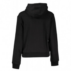 CAVALLI CLASS SCHWARZES SWEATSHIRT OHNE REISSVERSCHLUSS