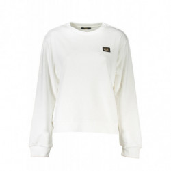 CAVALLI CLASS SWEATSHIRT OHNE REISSVERSCHLUSS DAMEN WEISS