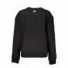 CAVALLI CLASS BLACK SWEATSHIRT WITHOUT ZIP