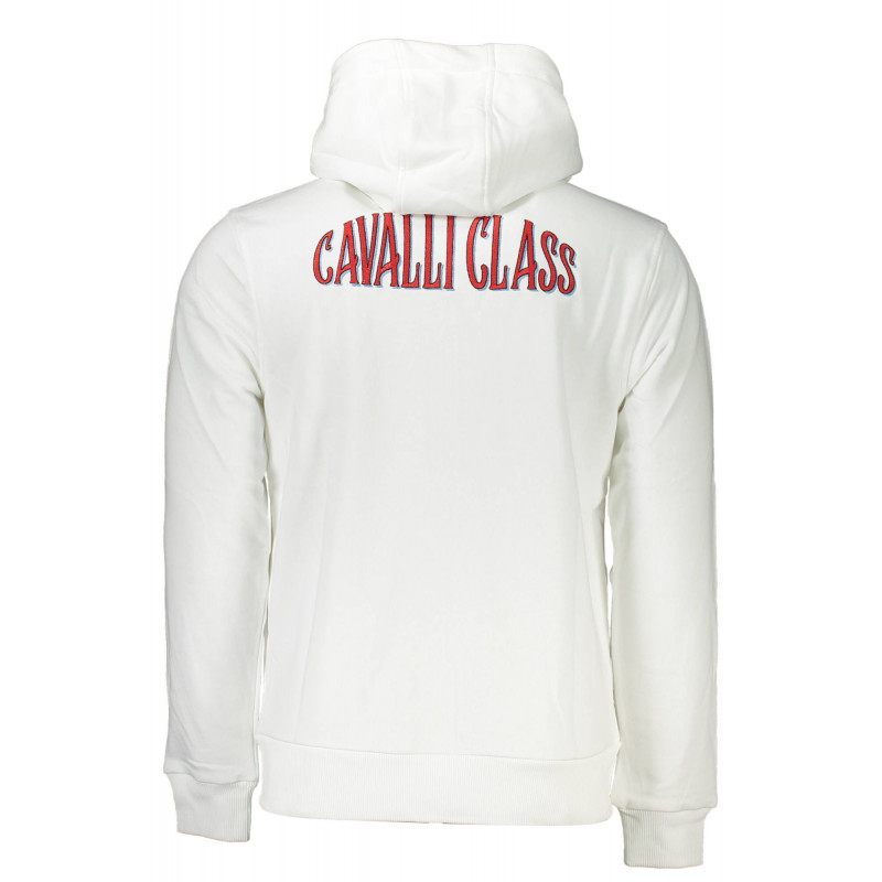 SWEAT-SHIRT BLANC HOMME CAVALLI CLASS