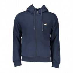 SUDADERA CAVALLI CLASS HOMBRE CREMALLERA AZUL