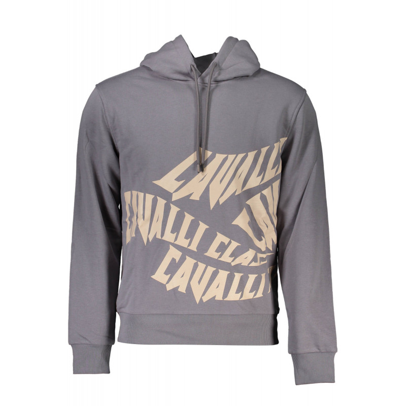 SUDADERA SIN CREMALLERA CAVALLI CLASS HOMBRE GRIS