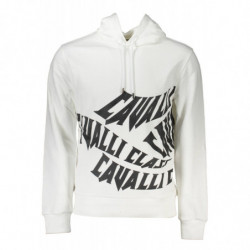 CAVALLI CLASS SWEATSHIRT OHNE REISSVERSCHLUSS MANN WEISS