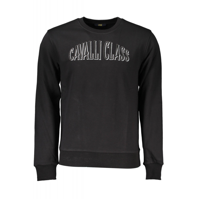 CAVALLI CLASS SWEATSHIRT OHNE REISSVERSCHLUSS SCHWARZ HERREN
