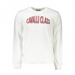 CAVALLI CLASS SWEATSHIRT OHNE REISSVERSCHLUSS MANN WEISS