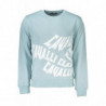 SUDADERA CAVALLI CLASS SIN CREMALLERA HOMBRE AZUL CLARO