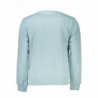 CAVALLI CLASS SWEAT SANS ZIP HOMME BLEU CLAIR